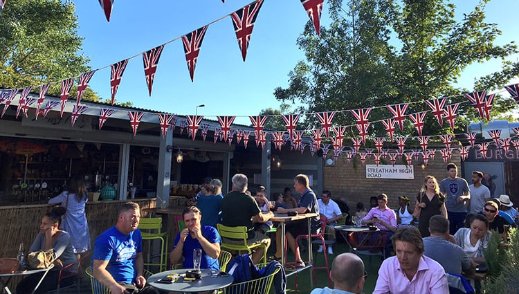 My Streatham The Bull Pub Garden