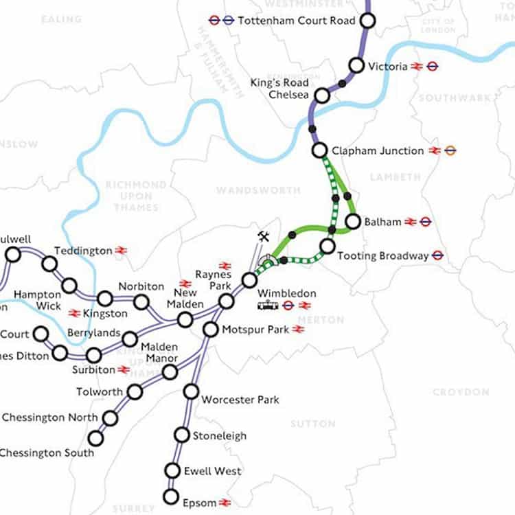 Streatham Crossrail 2 London