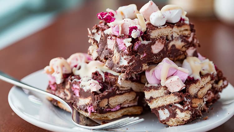 Cakes and biscuits at The Rookery Cafe in Streatham